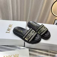 Cheap Christian Dior Slippers For Women #1371683 Replica Wholesale [$76.00 USD] [ITEM#1371683] on Replica Christian Dior Slippers