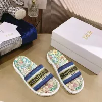 Cheap Christian Dior Slippers For Women #1371684 Replica Wholesale [$80.00 USD] [ITEM#1371684] on Replica Christian Dior Slippers