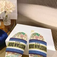 Cheap Christian Dior Slippers For Women #1371684 Replica Wholesale [$80.00 USD] [ITEM#1371684] on Replica Christian Dior Slippers