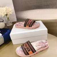 Cheap Christian Dior Slippers For Women #1371685 Replica Wholesale [$80.00 USD] [ITEM#1371685] on Replica Christian Dior Slippers