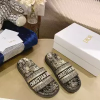 Cheap Christian Dior Slippers For Women #1371686 Replica Wholesale [$80.00 USD] [ITEM#1371686] on Replica Christian Dior Slippers