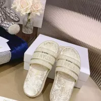 Cheap Christian Dior Slippers For Women #1371687 Replica Wholesale [$80.00 USD] [ITEM#1371687] on Replica Christian Dior Slippers