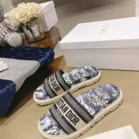 Cheap Christian Dior Slippers For Women #1371690 Replica Wholesale [$80.00 USD] [ITEM#1371690] on Replica Christian Dior Slippers