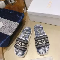 Cheap Christian Dior Slippers For Women #1371690 Replica Wholesale [$80.00 USD] [ITEM#1371690] on Replica Christian Dior Slippers