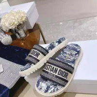 Cheap Christian Dior Slippers For Women #1371690 Replica Wholesale [$80.00 USD] [ITEM#1371690] on Replica Christian Dior Slippers