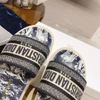 Cheap Christian Dior Slippers For Women #1371690 Replica Wholesale [$80.00 USD] [ITEM#1371690] on Replica Christian Dior Slippers