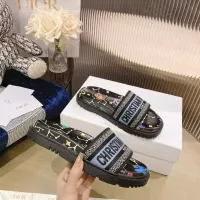 Cheap Christian Dior Slippers For Women #1371691 Replica Wholesale [$80.00 USD] [ITEM#1371691] on Replica Christian Dior Slippers