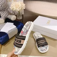 Cheap Christian Dior Slippers For Women #1371692 Replica Wholesale [$80.00 USD] [ITEM#1371692] on Replica Christian Dior Slippers