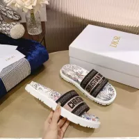 Cheap Christian Dior Slippers For Women #1371692 Replica Wholesale [$80.00 USD] [ITEM#1371692] on Replica Christian Dior Slippers