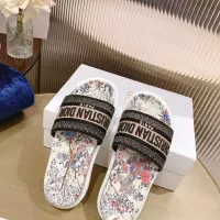 Cheap Christian Dior Slippers For Women #1371692 Replica Wholesale [$80.00 USD] [ITEM#1371692] on Replica Christian Dior Slippers