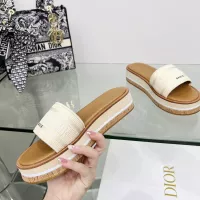 Cheap Christian Dior Slippers For Women #1371699 Replica Wholesale [$100.00 USD] [ITEM#1371699] on Replica Christian Dior Slippers