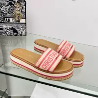 Cheap Christian Dior Slippers For Women #1371700 Replica Wholesale [$100.00 USD] [ITEM#1371700] on Replica Christian Dior Slippers