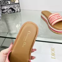 Cheap Christian Dior Slippers For Women #1371700 Replica Wholesale [$100.00 USD] [ITEM#1371700] on Replica Christian Dior Slippers