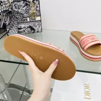 Cheap Christian Dior Slippers For Women #1371700 Replica Wholesale [$100.00 USD] [ITEM#1371700] on Replica Christian Dior Slippers