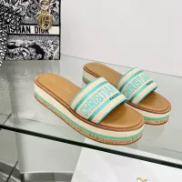 Cheap Christian Dior Slippers For Women #1371704 Replica Wholesale [$100.00 USD] [ITEM#1371704] on Replica Christian Dior Slippers