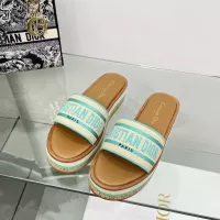 Cheap Christian Dior Slippers For Women #1371704 Replica Wholesale [$100.00 USD] [ITEM#1371704] on Replica Christian Dior Slippers
