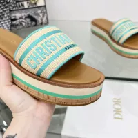 Cheap Christian Dior Slippers For Women #1371704 Replica Wholesale [$100.00 USD] [ITEM#1371704] on Replica Christian Dior Slippers