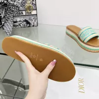 Cheap Christian Dior Slippers For Women #1371704 Replica Wholesale [$100.00 USD] [ITEM#1371704] on Replica Christian Dior Slippers