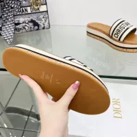 Cheap Christian Dior Slippers For Women #1371708 Replica Wholesale [$100.00 USD] [ITEM#1371708] on Replica Christian Dior Slippers