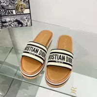 Cheap Christian Dior Slippers For Women #1371709 Replica Wholesale [$100.00 USD] [ITEM#1371709] on Replica Christian Dior Slippers