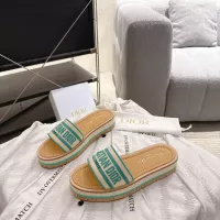 Cheap Christian Dior Slippers For Women #1371719 Replica Wholesale [$100.00 USD] [ITEM#1371719] on Replica Christian Dior Slippers