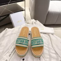 Cheap Christian Dior Slippers For Women #1371719 Replica Wholesale [$100.00 USD] [ITEM#1371719] on Replica Christian Dior Slippers