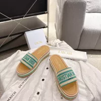 Cheap Christian Dior Slippers For Women #1371719 Replica Wholesale [$100.00 USD] [ITEM#1371719] on Replica Christian Dior Slippers