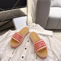 Cheap Christian Dior Slippers For Women #1371720 Replica Wholesale [$100.00 USD] [ITEM#1371720] on Replica Christian Dior Slippers
