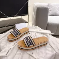 Cheap Christian Dior Slippers For Women #1371721 Replica Wholesale [$100.00 USD] [ITEM#1371721] on Replica Christian Dior Slippers