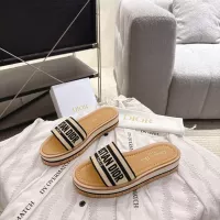 Cheap Christian Dior Slippers For Women #1371722 Replica Wholesale [$100.00 USD] [ITEM#1371722] on Replica Christian Dior Slippers