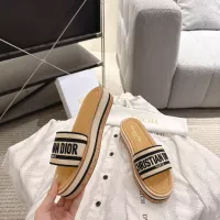 Cheap Christian Dior Slippers For Women #1371722 Replica Wholesale [$100.00 USD] [ITEM#1371722] on Replica Christian Dior Slippers