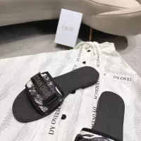 Cheap Christian Dior Slippers For Women #1371730 Replica Wholesale [$76.00 USD] [ITEM#1371730] on Replica Christian Dior Slippers