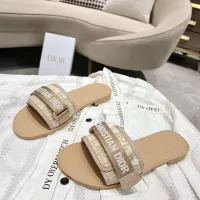 Cheap Christian Dior Slippers For Women #1371737 Replica Wholesale [$76.00 USD] [ITEM#1371737] on Replica Christian Dior Slippers