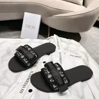 Cheap Christian Dior Slippers For Women #1371740 Replica Wholesale [$76.00 USD] [ITEM#1371740] on Replica Christian Dior Slippers