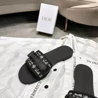 Cheap Christian Dior Slippers For Women #1371740 Replica Wholesale [$76.00 USD] [ITEM#1371740] on Replica Christian Dior Slippers