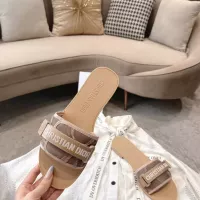 Cheap Christian Dior Slippers For Women #1371749 Replica Wholesale [$76.00 USD] [ITEM#1371749] on Replica Christian Dior Slippers