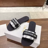 Cheap Christian Dior Slippers For Women #1371751 Replica Wholesale [$76.00 USD] [ITEM#1371751] on Replica Christian Dior Slippers
