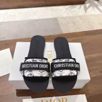 Cheap Christian Dior Slippers For Women #1371751 Replica Wholesale [$76.00 USD] [ITEM#1371751] on Replica Christian Dior Slippers