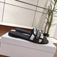 Cheap Christian Dior Slippers For Women #1371751 Replica Wholesale [$76.00 USD] [ITEM#1371751] on Replica Christian Dior Slippers