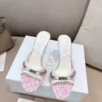 Cheap Christian Dior Slippers For Women #1371753 Replica Wholesale [$102.00 USD] [ITEM#1371753] on Replica Christian Dior Slippers