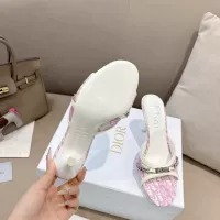 Cheap Christian Dior Slippers For Women #1371753 Replica Wholesale [$102.00 USD] [ITEM#1371753] on Replica Christian Dior Slippers