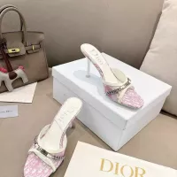 Cheap Christian Dior Slippers For Women #1371753 Replica Wholesale [$102.00 USD] [ITEM#1371753] on Replica Christian Dior Slippers