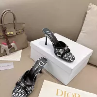 Cheap Christian Dior Slippers For Women #1371754 Replica Wholesale [$102.00 USD] [ITEM#1371754] on Replica Christian Dior Slippers