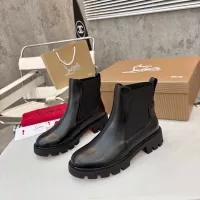 Cheap Christian Louboutin Boots For Women #1371756 Replica Wholesale [$108.00 USD] [ITEM#1371756] on Replica Christian Louboutin Boots