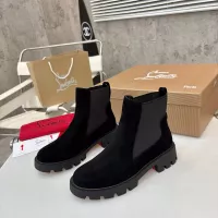 Cheap Christian Louboutin Boots For Women #1371757 Replica Wholesale [$108.00 USD] [ITEM#1371757] on Replica Christian Louboutin Boots