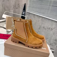 Cheap Christian Louboutin Boots For Women #1371758 Replica Wholesale [$115.00 USD] [ITEM#1371758] on Replica Christian Louboutin Boots