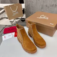 Cheap Christian Louboutin Boots For Women #1371758 Replica Wholesale [$115.00 USD] [ITEM#1371758] on Replica Christian Louboutin Boots
