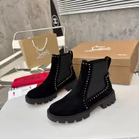 Cheap Christian Louboutin Boots For Women #1371759 Replica Wholesale [$115.00 USD] [ITEM#1371759] on Replica Christian Louboutin Boots