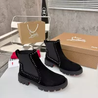 Cheap Christian Louboutin Boots For Women #1371759 Replica Wholesale [$115.00 USD] [ITEM#1371759] on Replica Christian Louboutin Boots