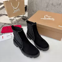 Cheap Christian Louboutin Boots For Women #1371759 Replica Wholesale [$115.00 USD] [ITEM#1371759] on Replica Christian Louboutin Boots